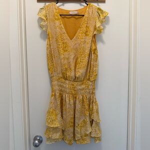 Ramy Brook Ethereal Leopard Mini Dress